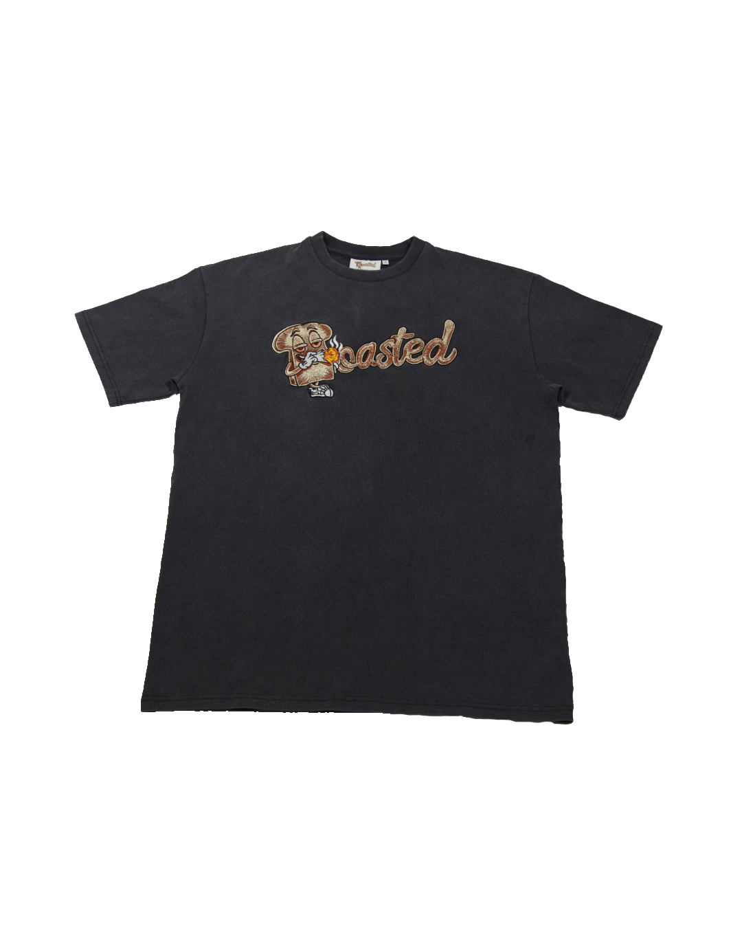 T-Shirt „Toasted“ Embroidery (Anthrazit) – Toasted